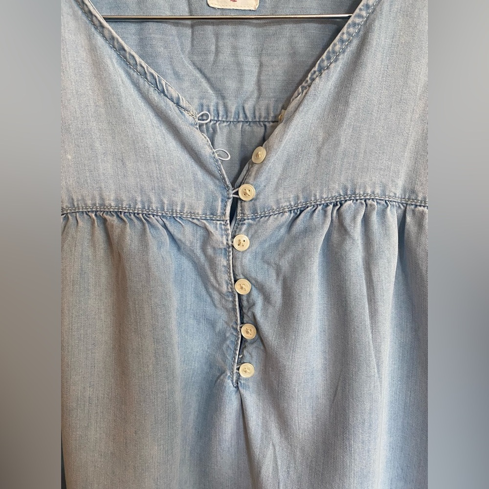 Levi’s “Halsey” Blouse Lightweight 3/4 Sleeve Flowy Size XL - Picture 5 of 13